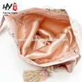 Fashion style jewelry drawstring satin bag for wholesales